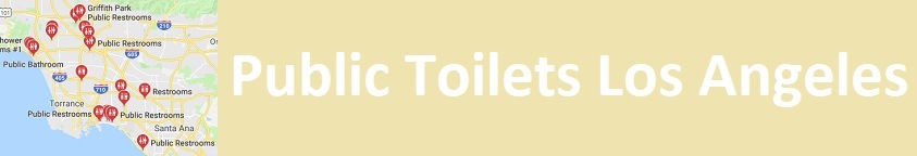Map of public toilets in Los Angeles